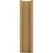 Ekena Millwork 6-in W x 16-in D x 24-in H Funston Trad Rough Cedar Woodgrain TimberThane Outlooker, Primed Tan OUTUR060X16X24FST04RCPR - alternate 5